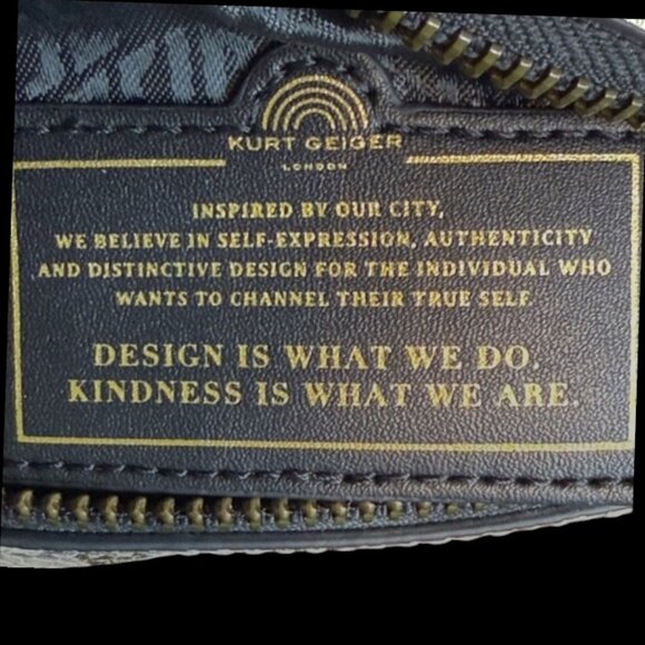 Kurt Geiger Kensington Shoreditch Snake Embossed Small Camera Crossbody Bag New - Picture 11 of 14